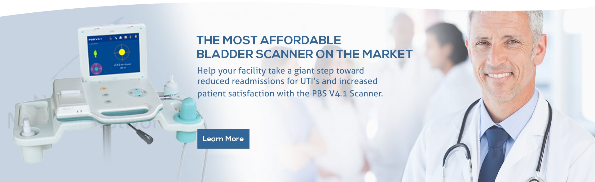 The most affordable bladder scanner on the market: the PBS V4.1 Scanner